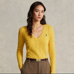 Polo Ralph Lauren Sports Classic Cable Knit Sweater..